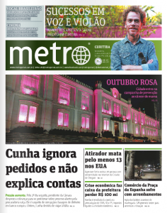 Capa destaca ação institucional do Shopping Curitiba