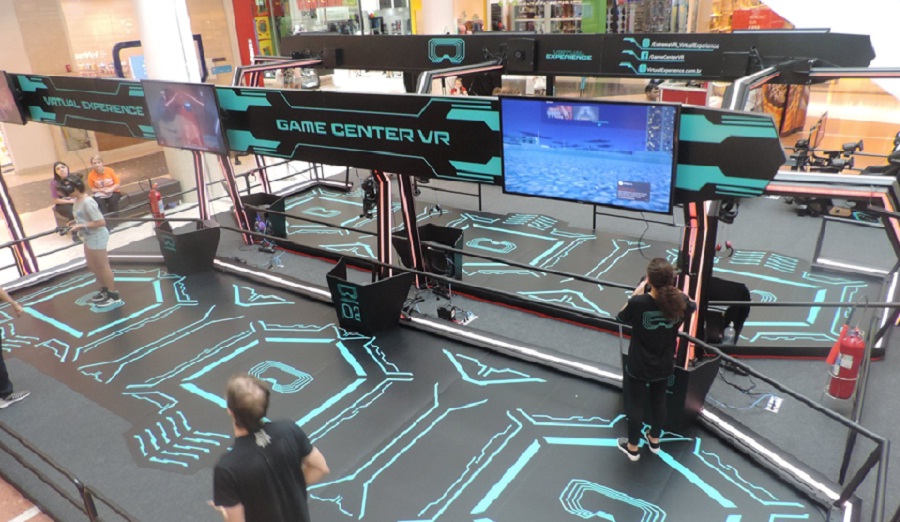 Shopping D ganha parque com jogos de realidade virtual